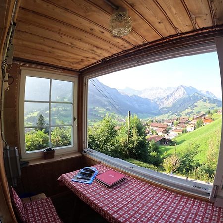 Chalet Sonnenheim Mit Atemberaubender Aussicht Adelboden Dış mekan fotoğraf