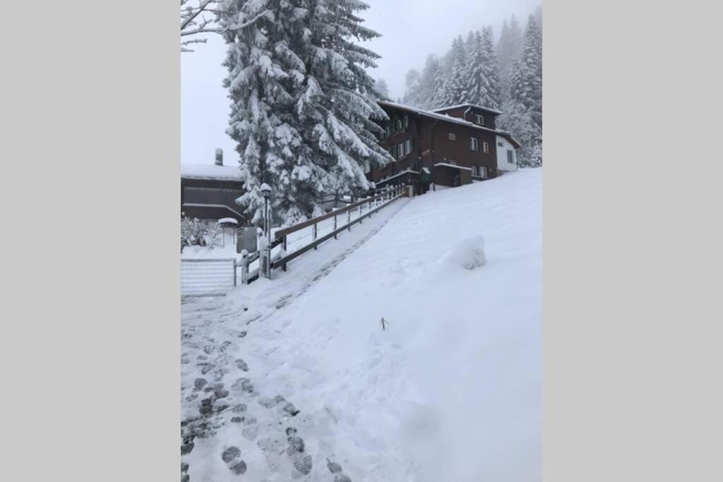 Chalet Sonnenheim Mit Atemberaubender Aussicht Adelboden Dış mekan fotoğraf