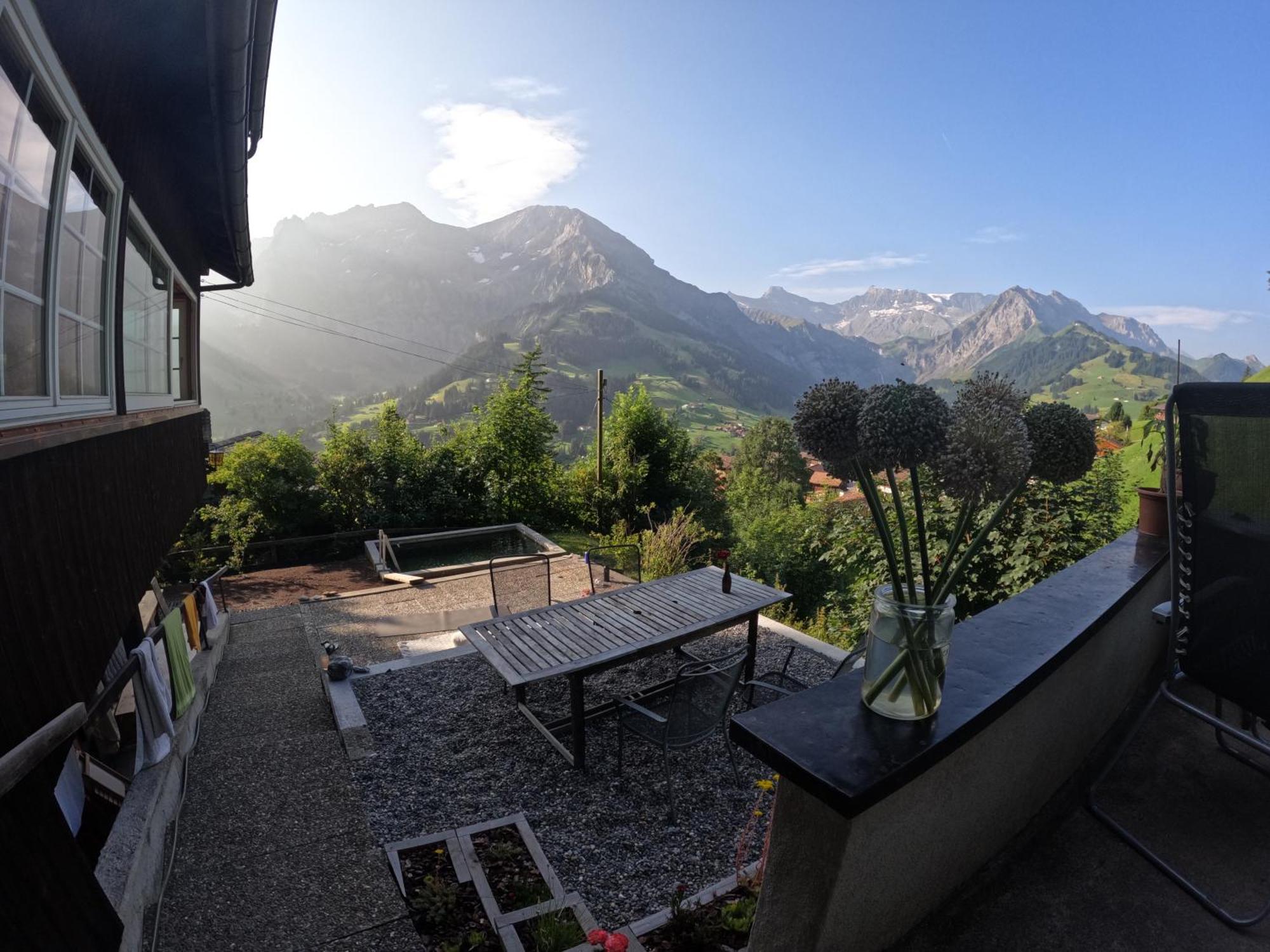 Chalet Sonnenheim Mit Atemberaubender Aussicht Adelboden Dış mekan fotoğraf